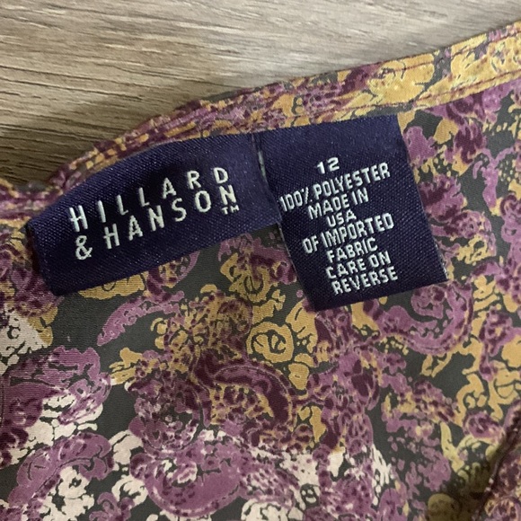 Hilliard and Hanson multicolored dress, size 12 - Picture 2 of 6